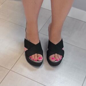 Browns Wedge Sandals